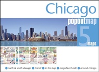 Abbildung von: Chicago PopOut Map - PopOut Maps