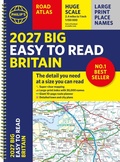 Cover: 2027 Philip's Big Easy to Read Road Atlas of Britain (A3 Spiral) - Philip's