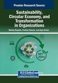 Cover: Sustainability, Circular Economy, and Transformation in Organizations - Business Science Reference