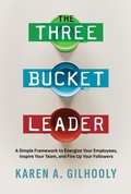 Cover: The Three Bucket Leader: A Simple Framework to Energize Your Employees, Inspire Your Team, and Fire Up Your Followers - Post Hill Press
