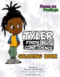 Cover: Tyler Finds His Confidence Affirmation Coloring Book - Play Therapy with Carmen