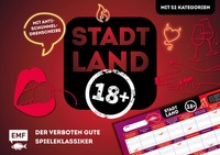 Abbildung von: Stadt, Land, Ü18 - Der verboten gute Spieleklassiker für Partys, Geburtstage und JGAs - Edition Michael Fischer / EMF Verlag