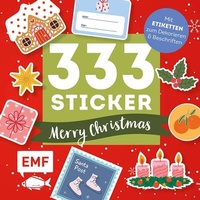 Abbildung von: 333 Sticker - Merry Christmas: Geschenk-Etiketten und Aufkleber mit beschreibbarer Oberfläche - Edition Michael Fischer / EMF Verlag