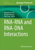 Cover: RNA-RNA and RNA-DNA Interactions - Humana