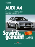 Cover: Audi A4, Limousine 12/07-8/15, Avant 3/08-8/15 - Delius Klasing