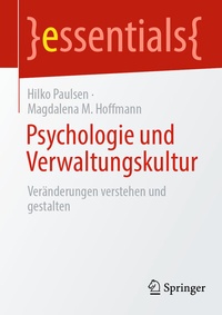 Abbildung von: Psychologie und Verwaltungskultur - Springer