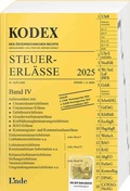 Cover: KODEX Steuer-Erl&auml;sse 2025, Band IV - Linde