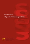 Bild: Allgemeine Verfahrensgrunds&auml;tze - Hagener Wissenschaftsverlag