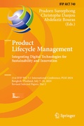 Bild: Product Lifecycle Management. Integrating Digital Technologies for Sustainability and Innovation - Springer
