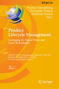 Bild: Product Lifecycle Management. Leveraging AI, Digital Twins, and Smart Technologies - Springer