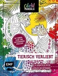Cover: Colorful Mandala - Tierisch verliebt - Edition Michael Fischer / EMF Verlag