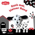 Cover: Kontrastbuch f&uuml;r Babys mit Fingerpuppe: Guck mal, kleiner Hund - Edition Michael Fischer / EMF Verlag