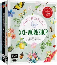 Abbildung von: Der Watercolor-XXL-Workshop - Die große Motivsammlung - Edition Michael Fischer / EMF Verlag