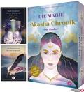 Cover: Die Magie der Akasha Chronik - Das Orakel - 40 Orakelkarten und 160-seitiges Booklet - K&ouml;nigsfurt-Urania Verlag