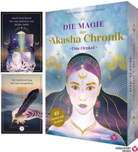 Abbildung von: Die Magie der Akasha Chronik - Das Orakel - 40 Orakelkarten und 160-seitiges Booklet - Königsfurt-Urania Verlag