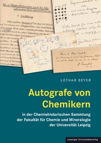 Abbildung von: Autografe von Chemikern - Leipziger Uni-Vlg