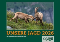 Abbildung von: Wandkalender Unsere Jagd 2026 - Cadmos Verlag