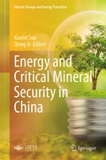 Cover: Energy and Critical Mineral Security in China - Springer