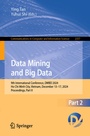 Cover: Data Mining and Big Data - Springer Nature Switzerland AG