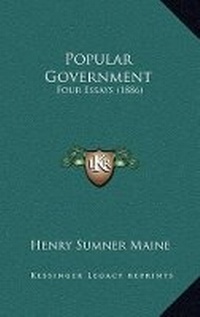 Abbildung von: Popular Government - Kessinger Publishing