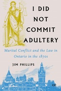 Cover: I Did not Commit Adultery - University of Toronto Press
