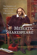 Cover: Mediatic Shakespeare - University of Toronto Press