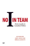 Cover: No I in Team - University of Toronto Press