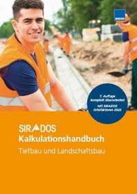 Abbildung von: SIRADOS Kalkulationshandbuch Tiefbau und Landschaftsbau - WEKA