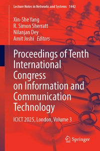 Abbildung von: Proceedings of Tenth International Congress on Information and Communication Technology - Springer