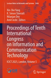 Abbildung von: Proceedings of Tenth International Congress on Information and Communication Technology - Springer