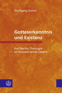 Abbildung von: Gotteserkenntnis und Existenz - Evangelische Verlagsanstalt