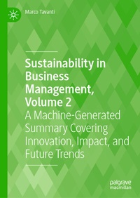 Abbildung von: Sustainability in Business Management, Volume 2 - Palgrave Macmillan