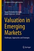 Cover: Valuation in Emerging Markets - Springer