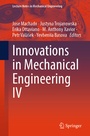 Cover: Innovations in Mechanical Engineering IV - Springer