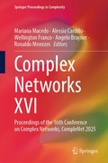 Cover: Complex Networks XVI - Springer