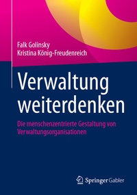 Abbildung von: Verwaltung weiterdenken - Springer Gabler