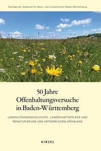 Abbildung von: 50 Jahre Offenhaltungsversuche in Baden-Württemberg - Hirzel
