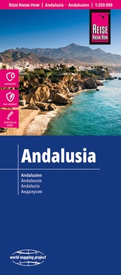 Abbildung von: Reise Know-How Landkarte Andalusien / Andalusia (1:350.000) - Reise Know-How Verlag Peter Rump GmbH