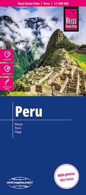 Abbildung von: Reise Know-How Landkarte Peru (1:1.500.000) - Reise Know-How Verlag Peter Rump GmbH