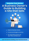 Cover: Website That Works: A Business Owner's Guide to Building a Site that Sells (1, #1) - Robert Rainier Soliman