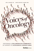 Cover: Voices of Oncology - Simon + Schuster LLC