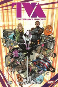 Abbildung von: TVA: Time Variance Authority - Zeit für neue Agenten - Panini Verlags GmbH