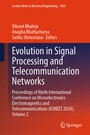Cover: Evolution in Signal Processing and Telecommunication Networks - Springer