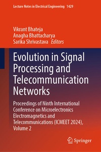Enlarge image Cover: Evolution in Signal Processing and Telecommunication Networks - Springer