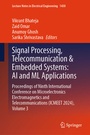 Cover: Signal Processing, Telecommunication & Embedded Systems: AI and ML Applications - Springer Nature Switzerland AG