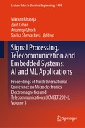 Cover: Signal Processing, Telecommunication & Embedded Systems: AI and ML Applications - Springer