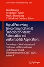 Cover: Signal Processing, Telecommunication and Embedded Systems: Automation and Sustainability Applications - Springer Nature Switzerland AG