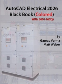 Abbildung von: AutoCAD Electrical 2026 Black Book - CADCAMCAE Works