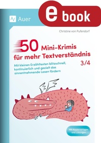 Abbildung von: 50 Mini-Krimis für mehr Textverständnis 3/4 - Auer Verlag