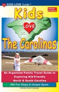 Cover: KIDS LOVE THE CAROLINAS, 4th Edition - Kids Love Publications, LLC